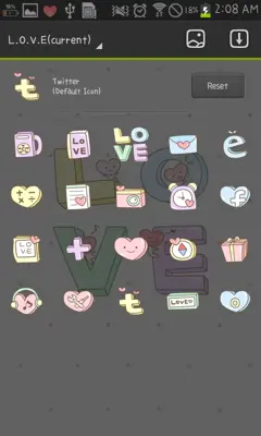 L.O.V.E Go Launcher EX android App screenshot 0